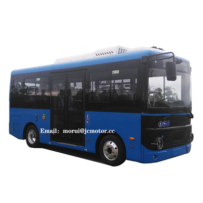 Last Mile 6m Mini Electric City Bus Zero Emission EU Standard Direct Drive Motor Peak Power 160kw