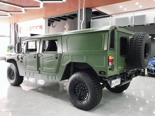 Off Road Military Vehicle Reconnaissance Patrol Command Police Car Double Row 4x4 150HP