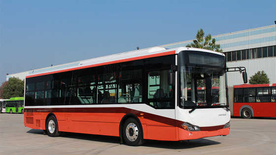 Right Hand Drive Electric City Buses 10.5m Low Floor New Energy Bus  24 Passenger