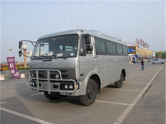 Full Drive 4x4 Off Road Coach Diesel Cummins Engine Off Road Coach Bus 29 Seats