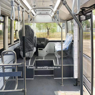 Last Mile 6m Mini Electric City Bus Zero Emission EU Standard Direct Drive Motor Peak Power 160kw