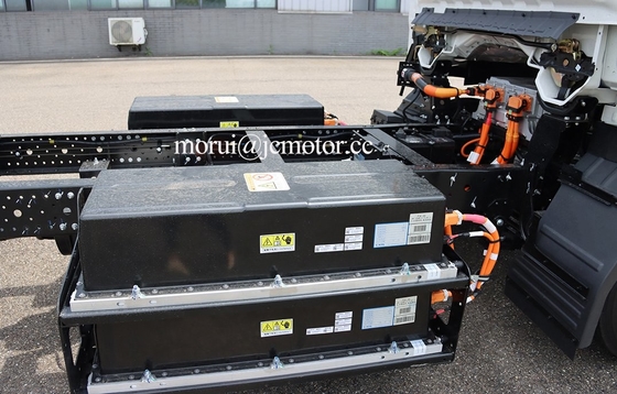 City Logistics New Energy EV Electric Cargo Truck 4x2 Chassis 83.33kwh BYD Battery