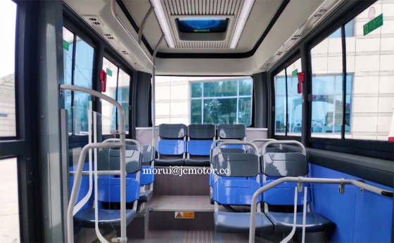 OEM 6m BEV Small Electric City Bus Urban Passenger Transport Full Load 200km