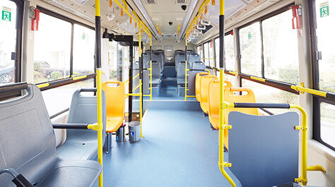 PMSM Fast Charge EEC Electric City Buses 12M Max Millage 650KM 21- 44 Seats