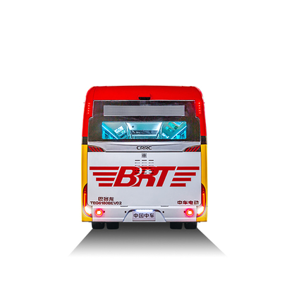 Urban Transport BRT Electric City Buses 18m 62 Seats 212KM Mileage Left Steering