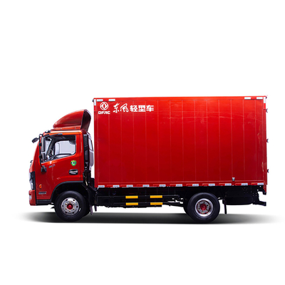 Cummins Engine Light Cargo Truck GVW 6-12T Cab Width 2030mm Left Hand Drive Customized Van Lorry Truck