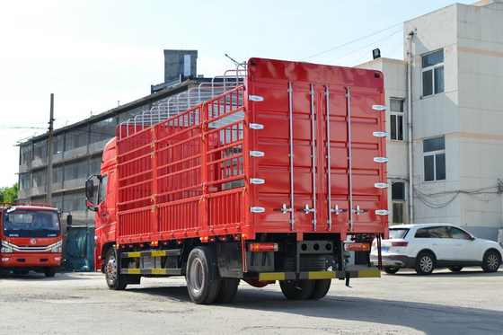 Fence Delivery Cargo Transport Truck DongFeng D9K 4x2 Single Row