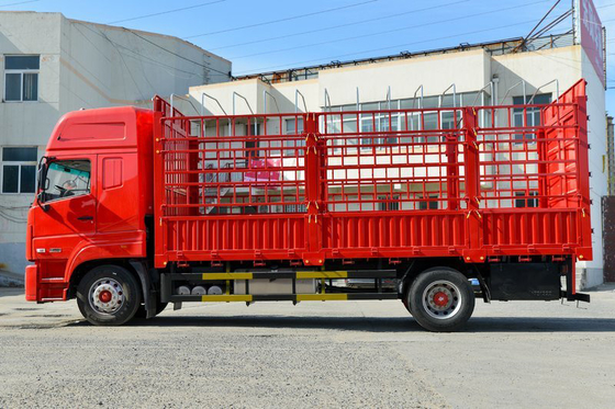 Fence Delivery Cargo Transport Truck DongFeng D9K 4x2 Single Row