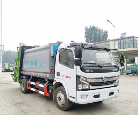 DongFeng Single Cab Municipal Sanitation Truck 165hp Left Hand 4x2 Drive