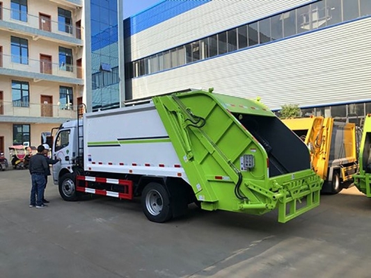 DongFeng Single Cab Municipal Sanitation Truck 165hp Left Hand 4x2 Drive