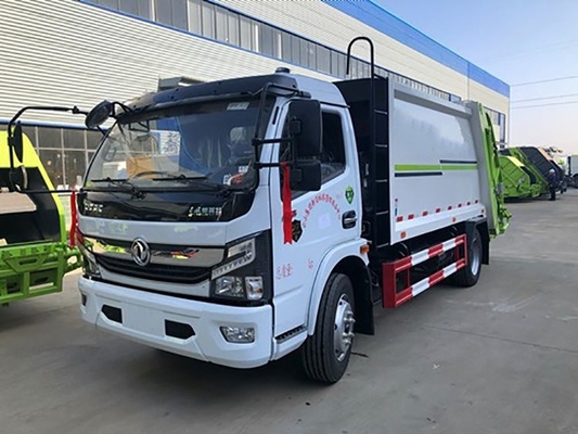 DongFeng Single Cab Municipal Sanitation Truck 165hp Left Hand 4x2 Drive