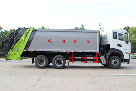 Heavy 6x4 Municipal Sanitation Truck 18 Cbm Truck 10Ton Refuse Collection Vehicles