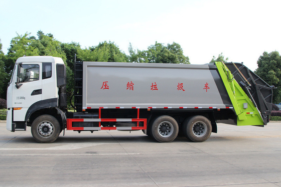 Heavy 6x4 Municipal Sanitation Truck 18 Cbm Truck 10Ton Refuse Collection Vehicles