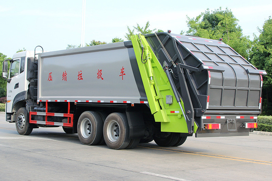 Heavy 6x4 Municipal Sanitation Truck 18 Cbm Truck 10Ton Refuse Collection Vehicles