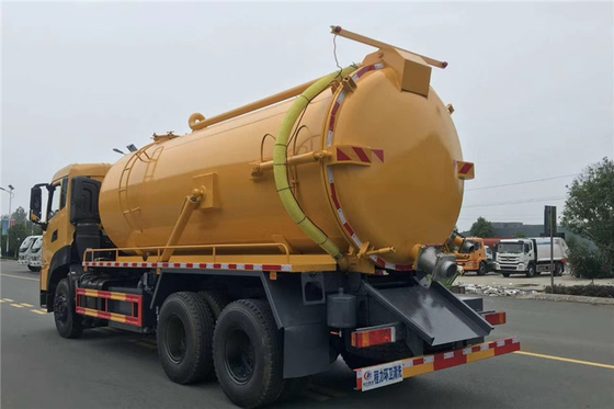 18 Cbm Municipal Sanitation Truck 25 Ton 11870KG 9m Sewage Suction Vehicle