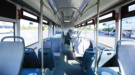 3 Door CRRC Electric City Buses 46 Seats 12m Mileage 230 - 640KM