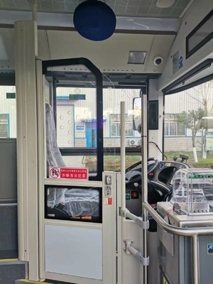 Electric 30 Seater Luxury Passenger Bus 12m Wheelbase 6100mm