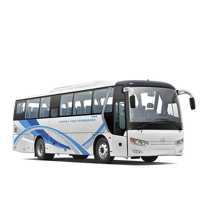 43 Seats Electric Shuttle Bus Mileage 380km Wheelbase 5200mm Coach Travel Bus