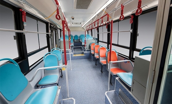 8.5m 27 Seater Luxury Bus Pure Electric Max Passenger 50 Mileage 200 - 410km