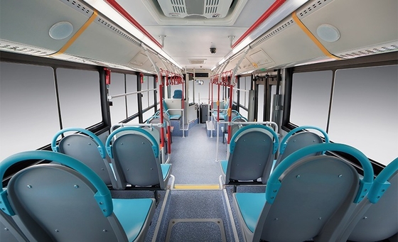 8.5m 27 Seater Luxury Bus Pure Electric Max Passenger 50 Mileage 200 - 410km