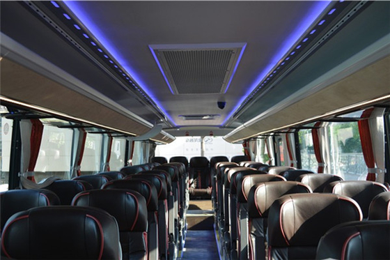 Quick Charge Luxury Group Travel Coach 100 km/h Leather Seats Left Steering