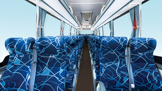 Zero Emission City Suburban Coach Bus Pure Electric 47 Seats 200 - 300 KM Mileage