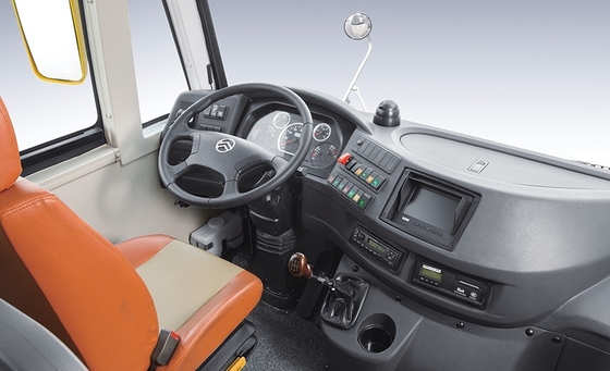 100hp 10 - 19 Seater Student Shuttle Bus 5.5m Diesel Engine Power 80km/h